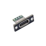 سوکت مادگی 886 Type-C رو پنلی فلزی 4 پین