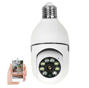 دوربین لامپی چرخشی کنترل از راه دور wifi