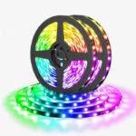 ریسه LED نواری RGB برنامه پذیر 12 ولت IC دار 2811 حلقه 10 متری
