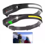 هدلایت(چراغ پیشانی) سنسور دار و شارژی مدل W689