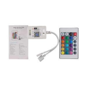 کنترلر ریموت RGB وای فای دار 12 ولت 144 وات دو خروجی