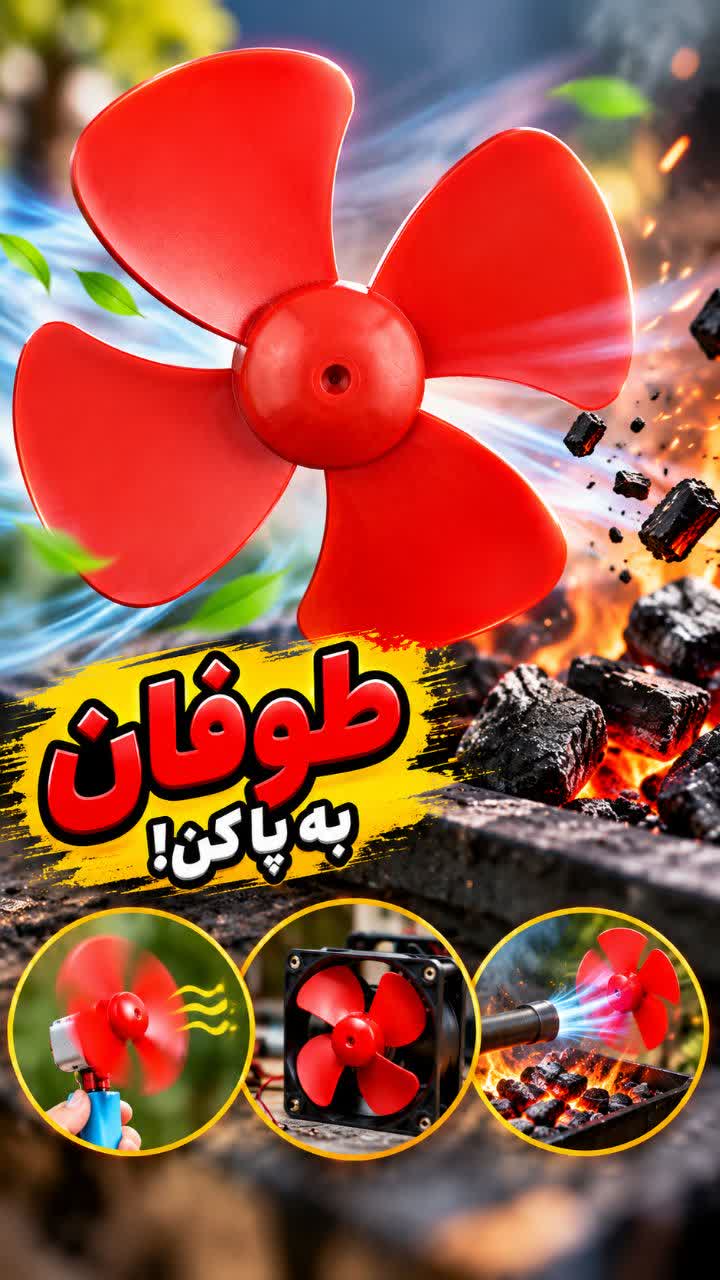 معرفی ملخ 10 سانت 4 پره